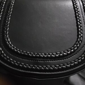 Vegan leather black Crossbody NWT